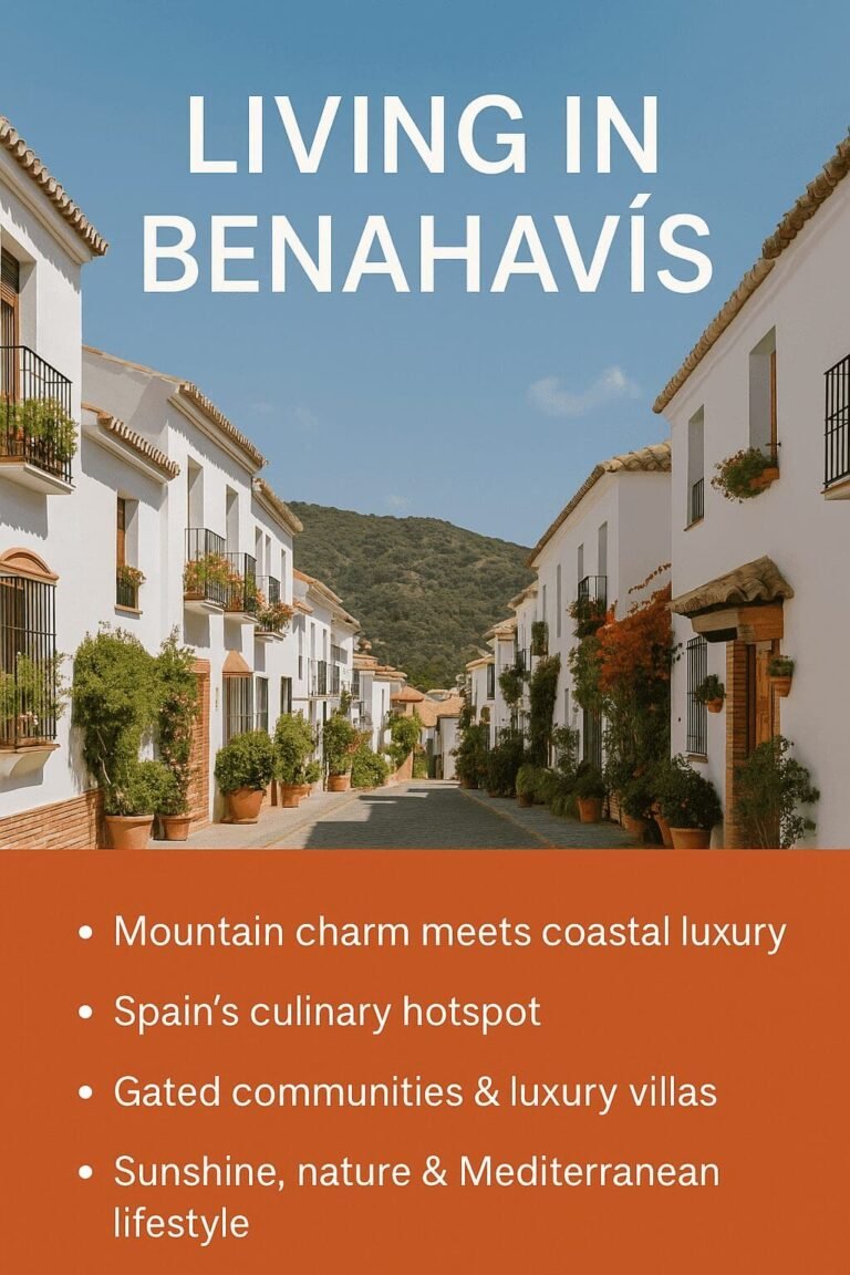Living in Benahavis Costa del Sol - Benefits