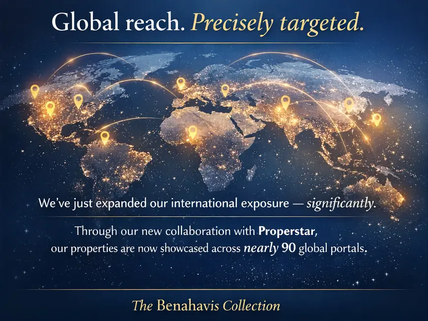 International property marketing and global portal exposure for luxury homes on the Costa del Sol