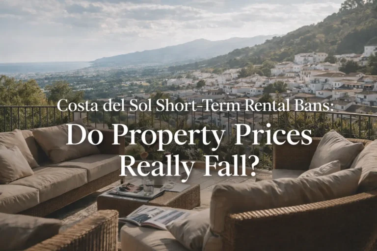 Costa del Sol Short-Term Rental Bans: Do Prices Fall