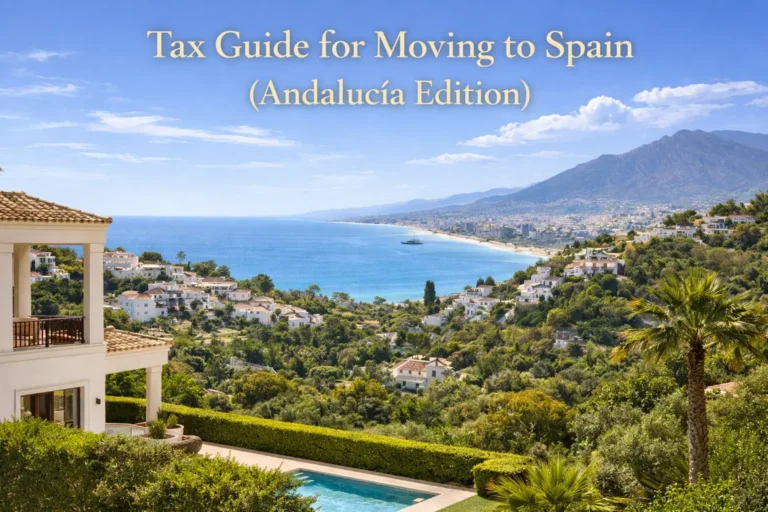 tax guide moving to Spain Andalucía