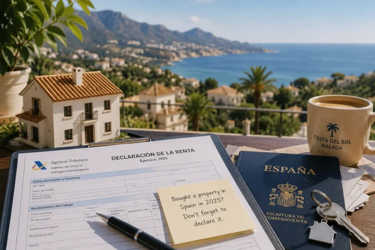 Property Tax Declaration in Spain After Buying