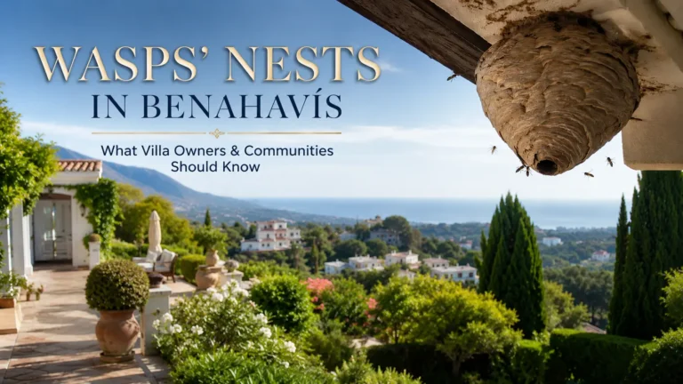 Wasps Nests in Benahavís: What Owners Should Know