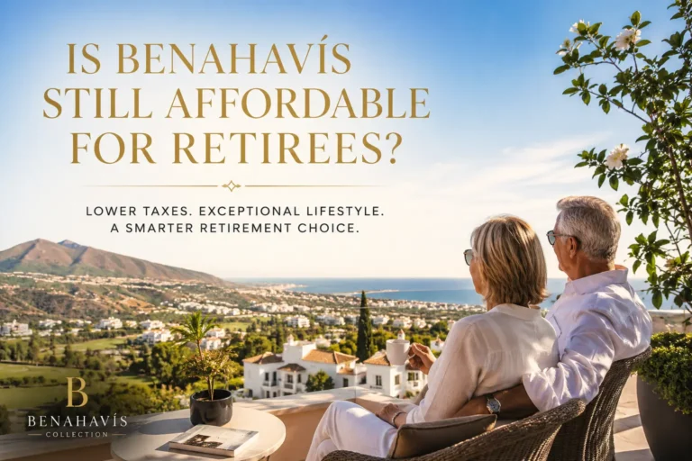 Retiring in Benahavís with Mediterranean views and a relaxed Costa del Sol lifestyle